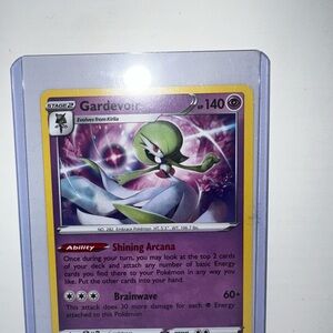 Gardevoir Pokémon Card - Purple and Green